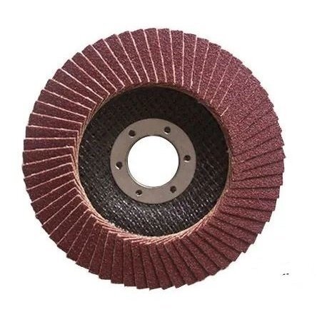 Šlifavimo diskas lapelinis, išgaubtos formos, P60, 125X22,2 mm