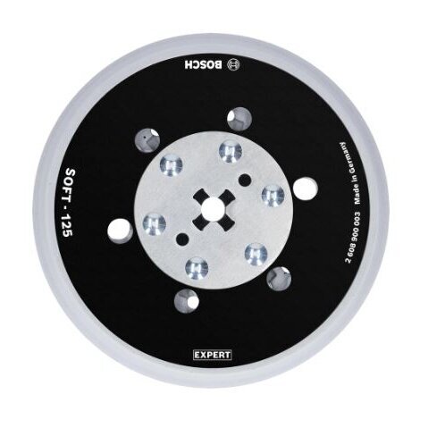 Šlifavimo padas Bosch, 125mm, minkštas, GET 55-125, 2608900003