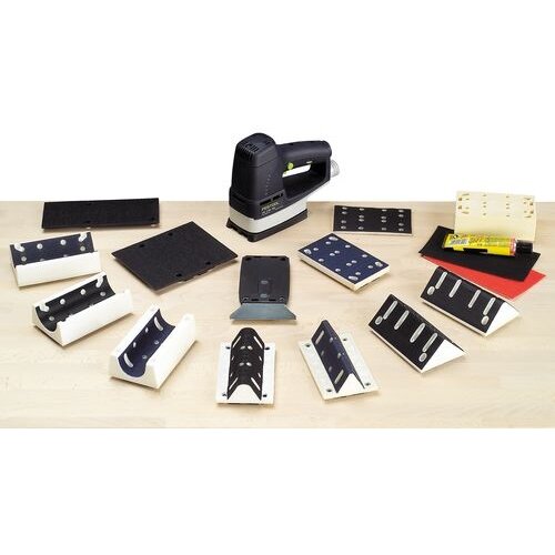 Šlifavimo padas suapvalintu kampu Festool SSH-STF-LS130-R18KV (490164) 1