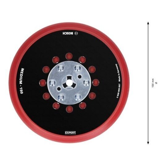 Šlifavimo padas Bosch, 150mm, vid. kiet., GET 75-150, 2608900007 2