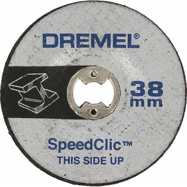 Šlifavimo diskas Dremel SC541, 38mm, 3,2mm, 2 vnt., 2615S541JA Šlifavimo diskas Dremel SC541, 38mm, 3,2mm, 2 vnt., 2615S541JA