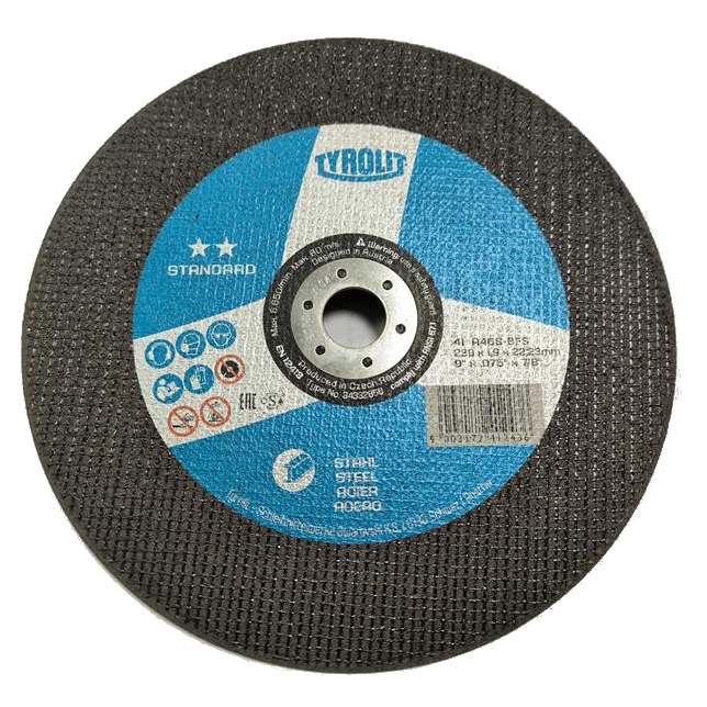 Pjovimo diskas metalui Tyrolit 230mm