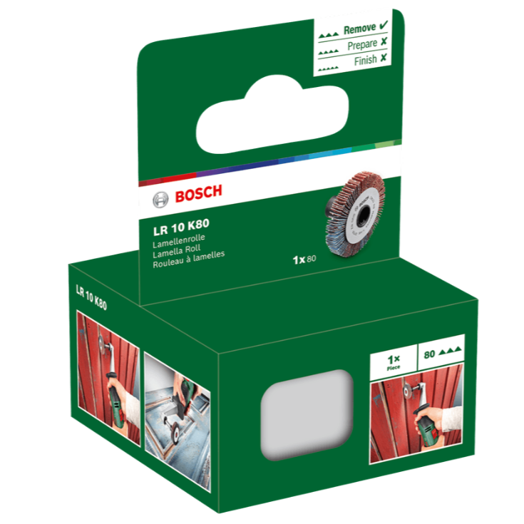 Šlifavimo diskas Bosch PRR 250, 10 mm, 80 1