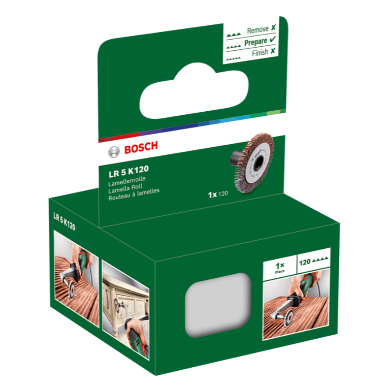 Šlifavimo diskas Bosch PRR 250, 5 mm, 120 1