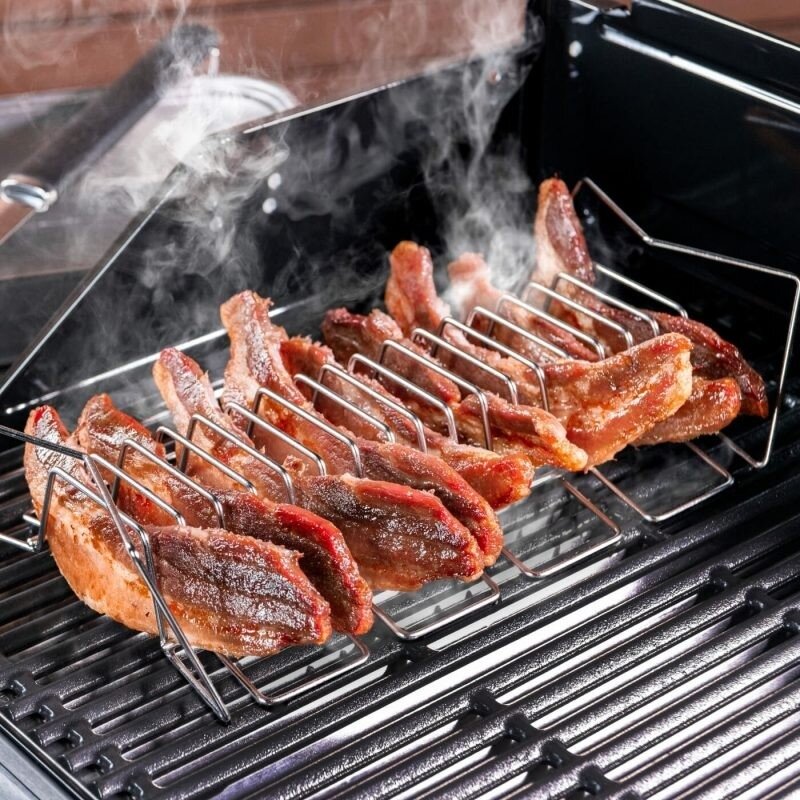 Šlaunelių ir šonkaulių laikiklis-universalios grotelės Char-Broil Grill+ 3