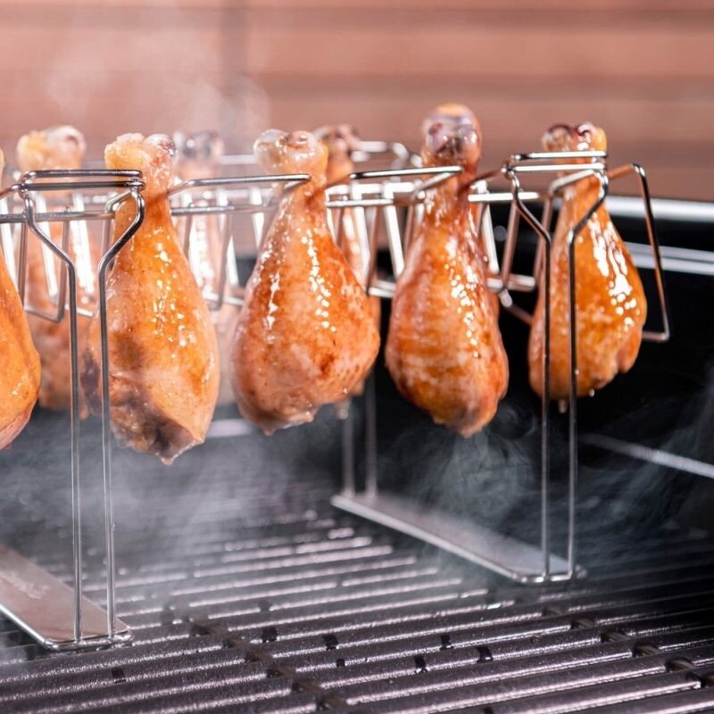 Šlaunelių ir šonkaulių laikiklis-universalios grotelės Char-Broil Grill+ 6