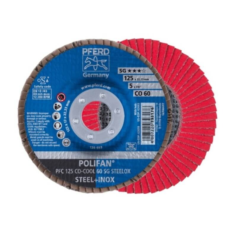 Šlifavimo diskas PFC125 SGP-COOL PFERD CO40 1 Šlifavimo diskas PFC125 SGP-COOL PFERD CO40 1