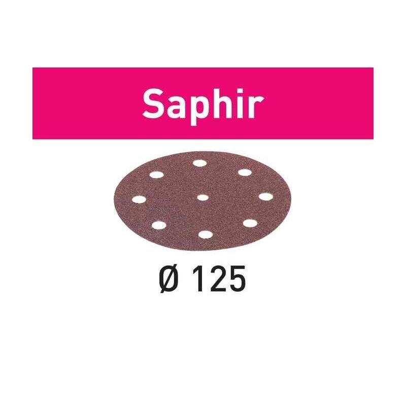 Šlifavimo lapelis Saphir Festool STF D125/8 P24 SA/25 (493124)