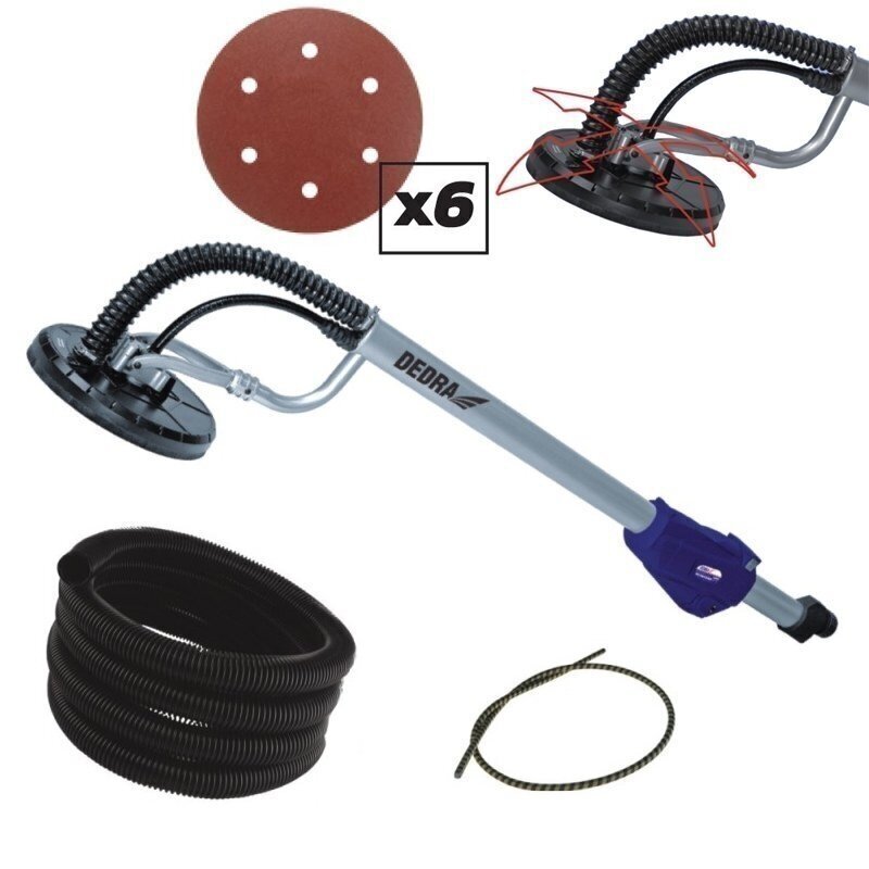 Šlifuoklis sienoms Dedra DED7748, 710W 1 Šlifuoklis sienoms Dedra DED7748, 710W 1