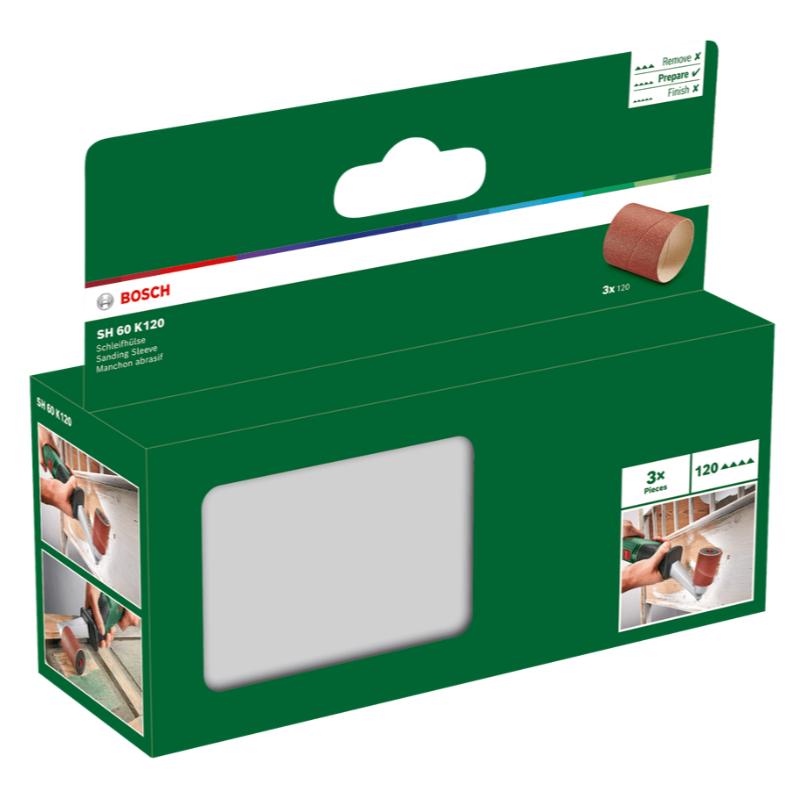 Šlifavimo cilindras Bosch PRR 250, 60 mm, 120 1