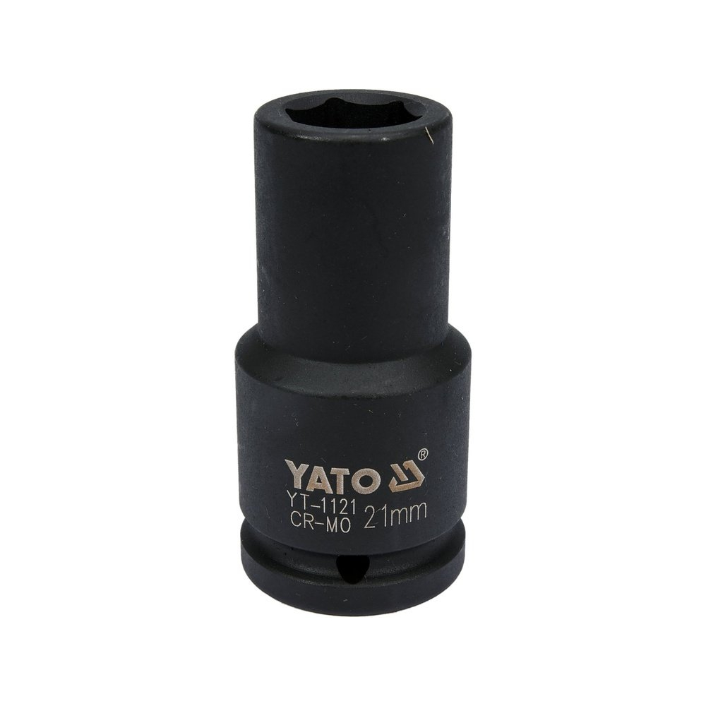 Smūginė galvutė ilga | 20 mm (3/4") | 21 mm (YT-1121) Smūginė galvutė ilga | 20 mm (3/4") | 21 mm (YT-1121)