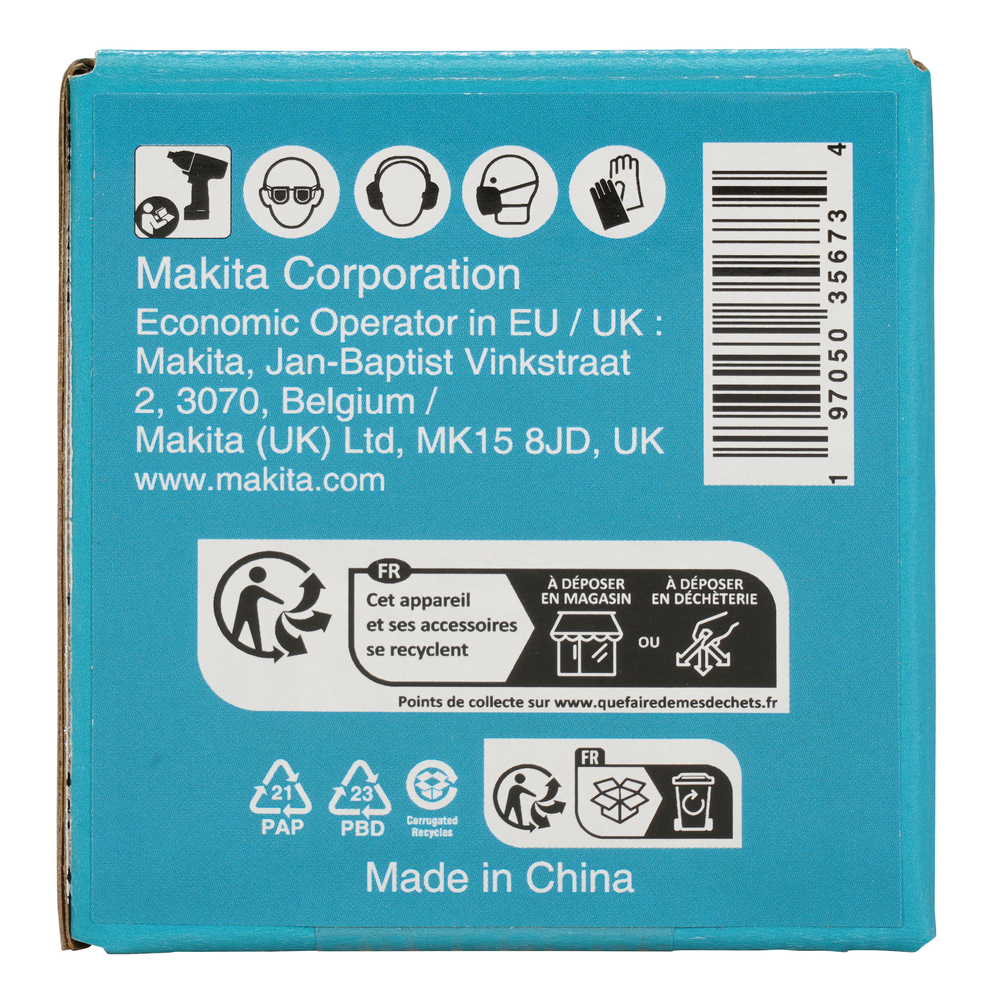 Smūginė sukimo galva kvadratinė 1" Makita E-24555, 34x63mm 3 Smūginė sukimo galva kvadratinė 1" Makita E-24555, 34x63mm 3