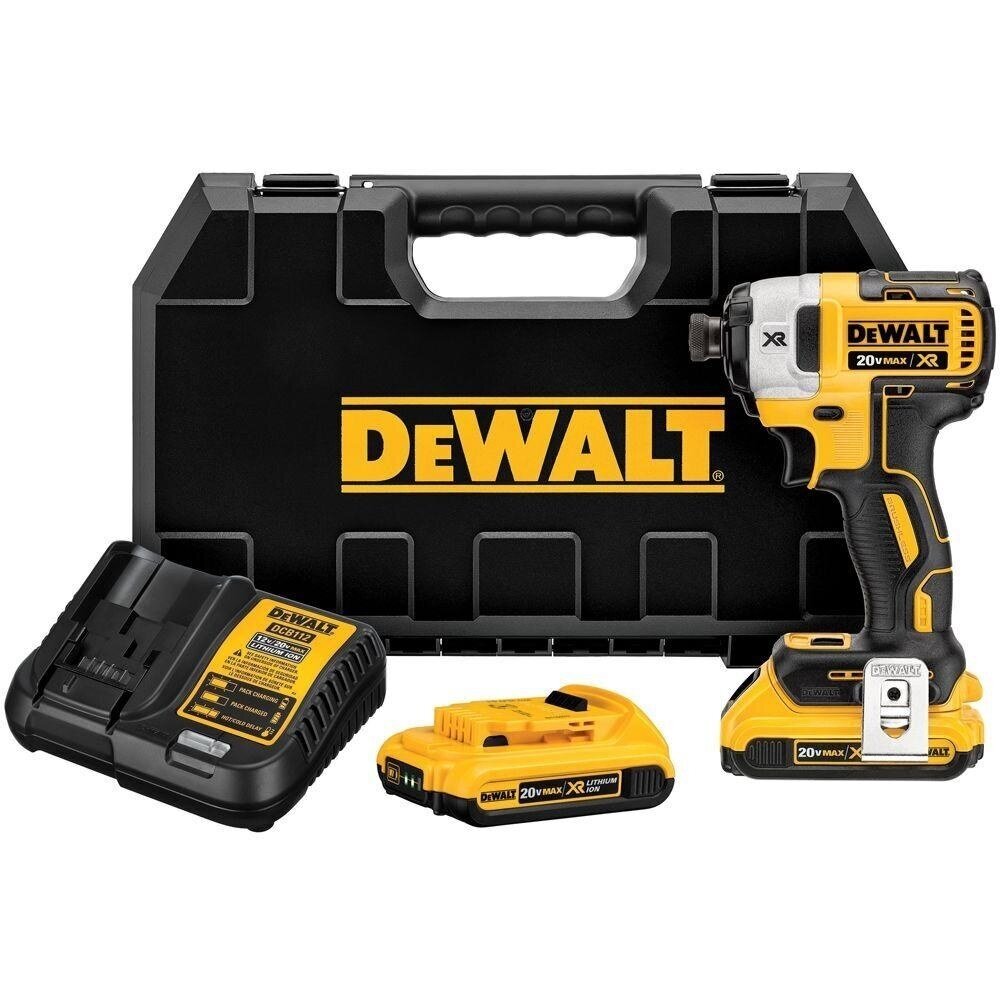 Smūginis suktuvas DeWalt DCF887D2-QW 18V (2x2.0Ah) Smūginis suktuvas DeWalt DCF887D2-QW 18V (2x2.0Ah)