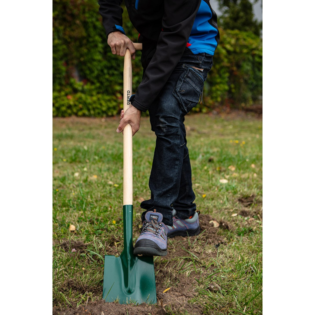 Smailusis kastuvas, medinė rankena, "T" formos rankena, amerikietiškas 1