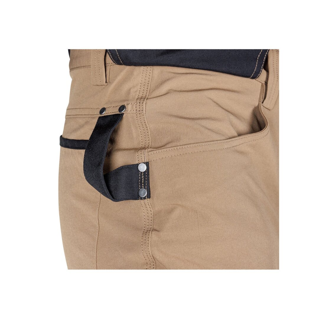 Smėlio/juodos, „Mix&Match“ darbo kelnės, 4 kryptimis tempiamos, dydis XXL 2 Smėlio/juodos, „Mix&Match“ darbo kelnės, 4 kryptimis tempiamos, dydis XXL 2