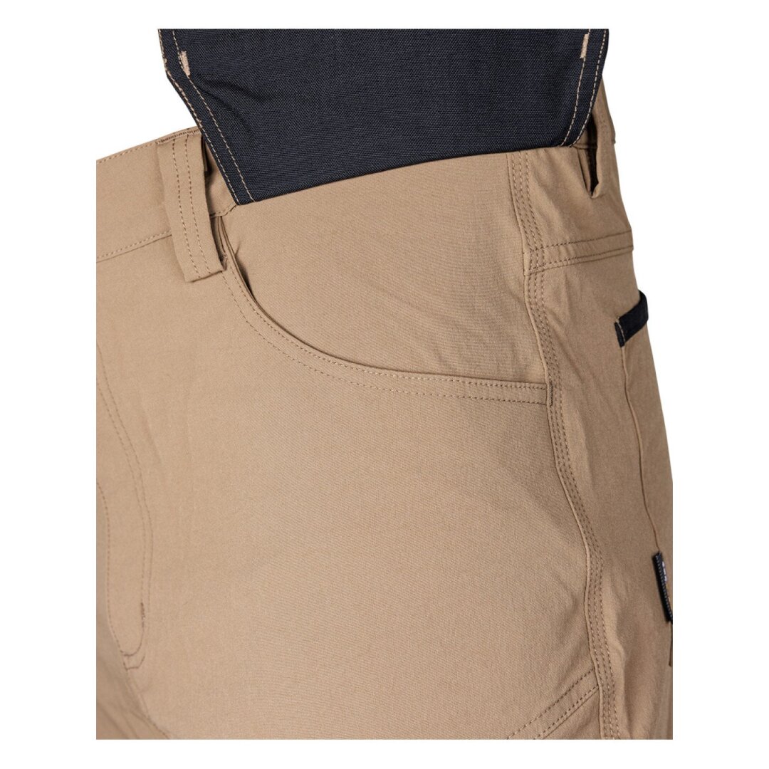 Smėlio/juodos, „Mix&Match“ darbo kelnės, 4 kryptimis tempiamos, dydis XXL 4 Smėlio/juodos, „Mix&Match“ darbo kelnės, 4 kryptimis tempiamos, dydis XXL 4