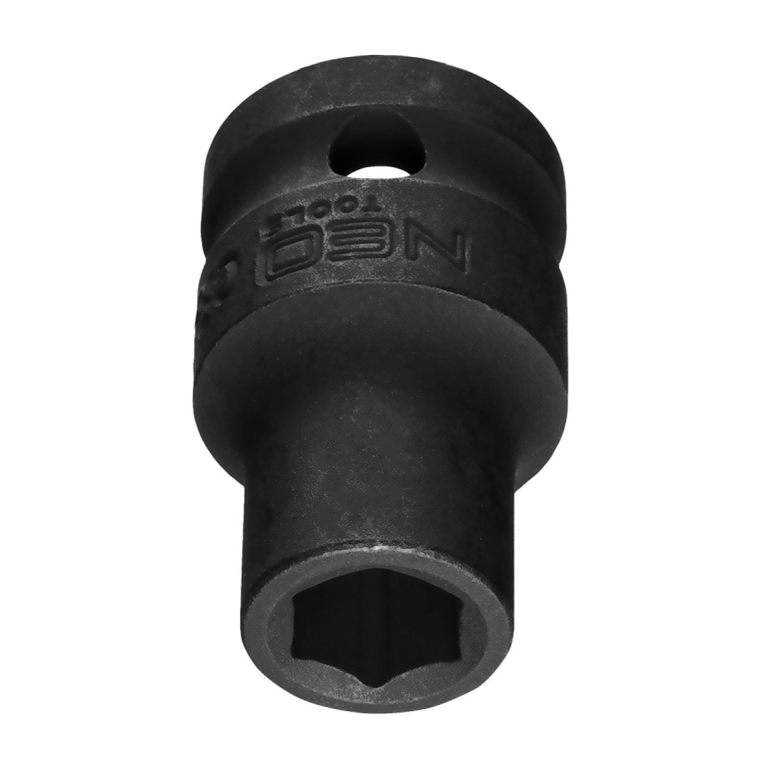 Smūginė galvutė 1/2'', 10 mm, Cr-Mo 4 Smūginė galvutė 1/2'', 10 mm, Cr-Mo 4