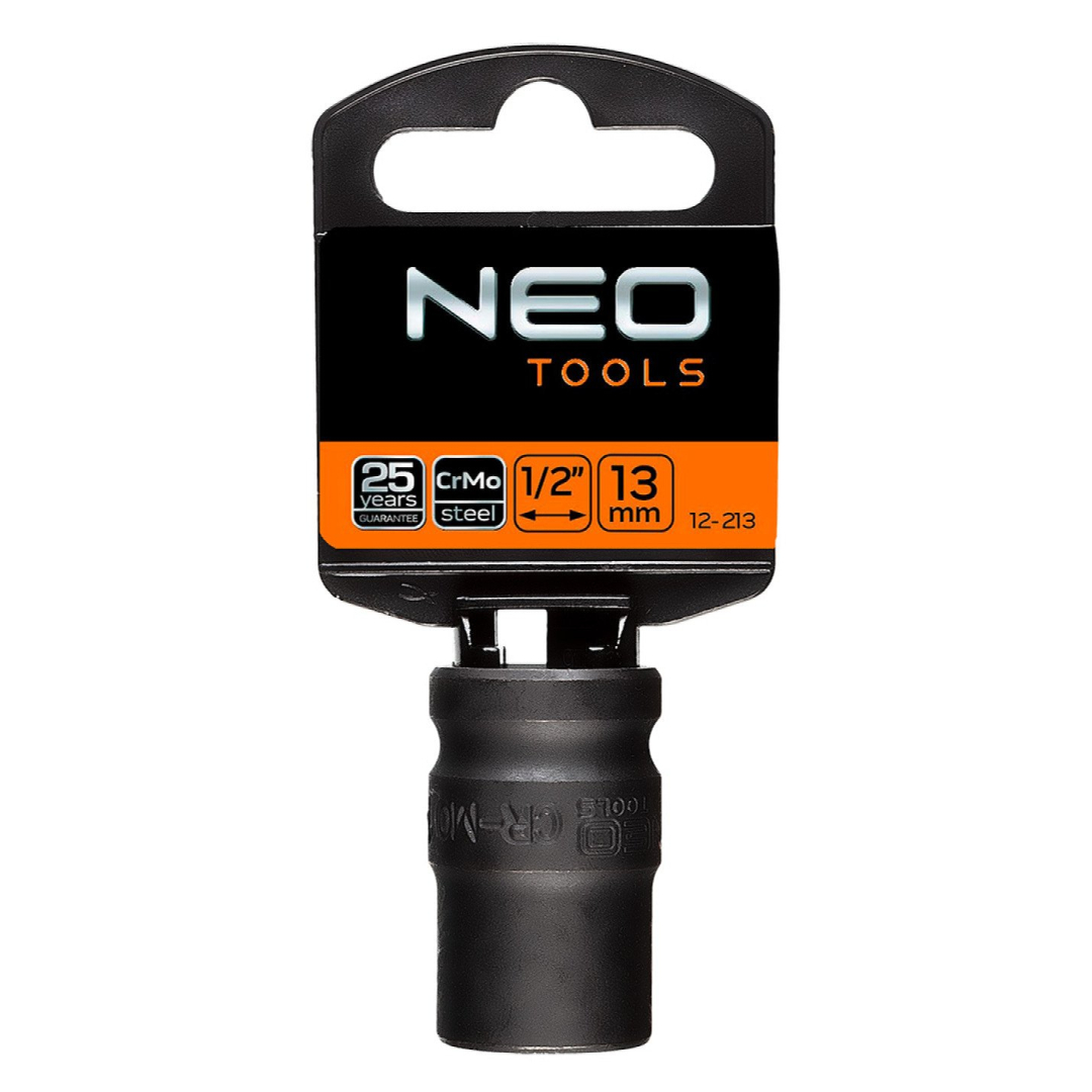 Smūginė galvutė 1/2'', 13 mm, Cr-Mo 1 Smūginė galvutė 1/2'', 13 mm, Cr-Mo 1