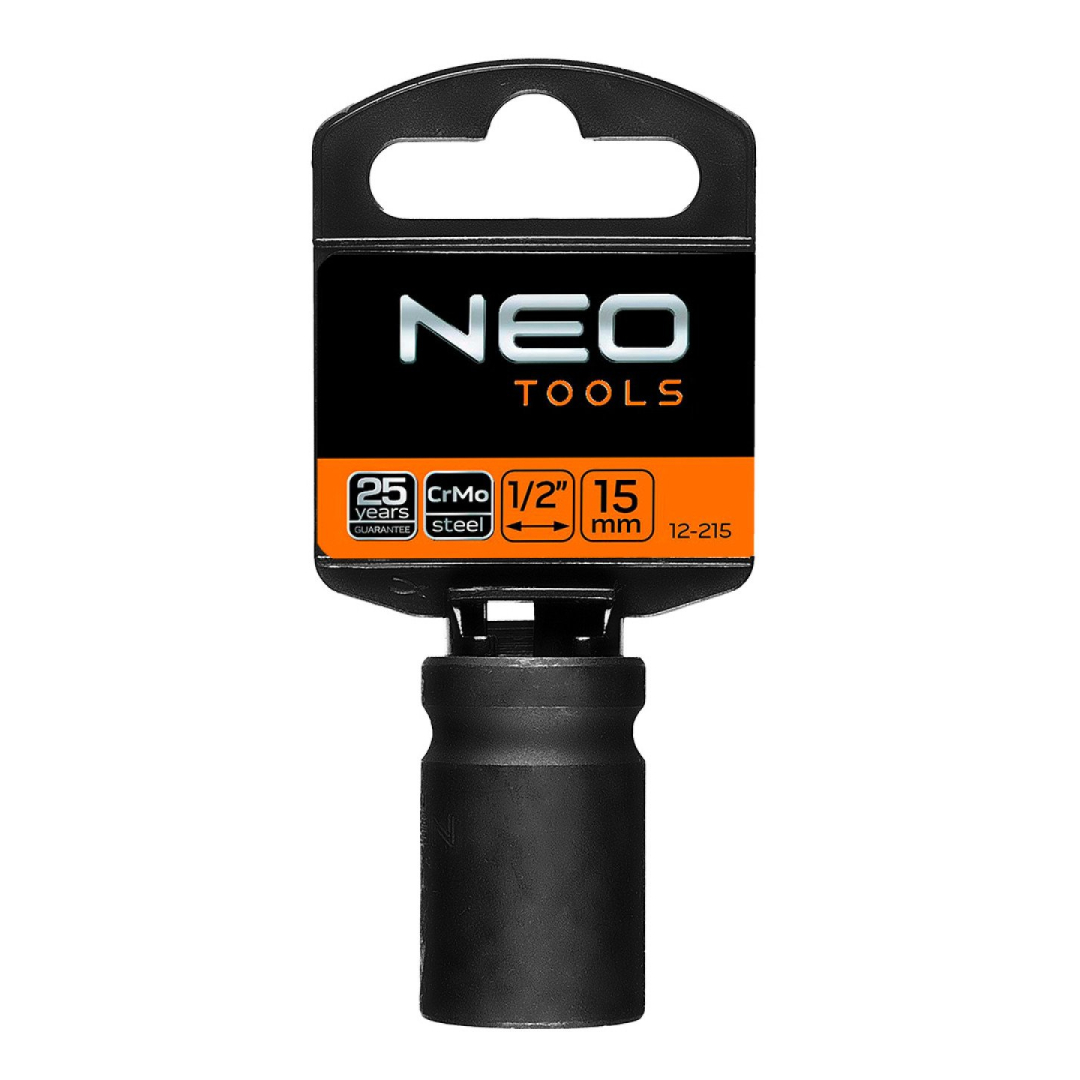 Smūginė galvutė 1/2'', 15 mm, Cr-Mo 1