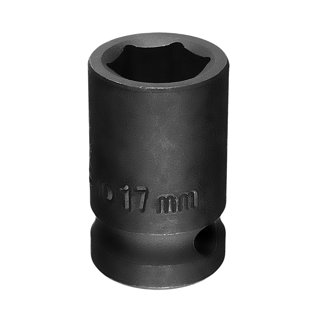 Smūginė galvutė 1/2'', 17 mm, Cr-Mo 6 Smūginė galvutė 1/2'', 17 mm, Cr-Mo 6
