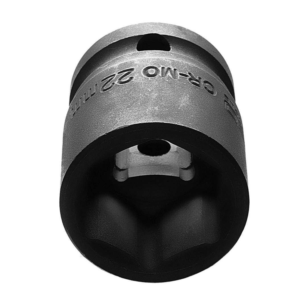 Smūginė galvutė 1/2'', 22 mm, Cr-Mo 2 Smūginė galvutė 1/2'', 22 mm, Cr-Mo 2