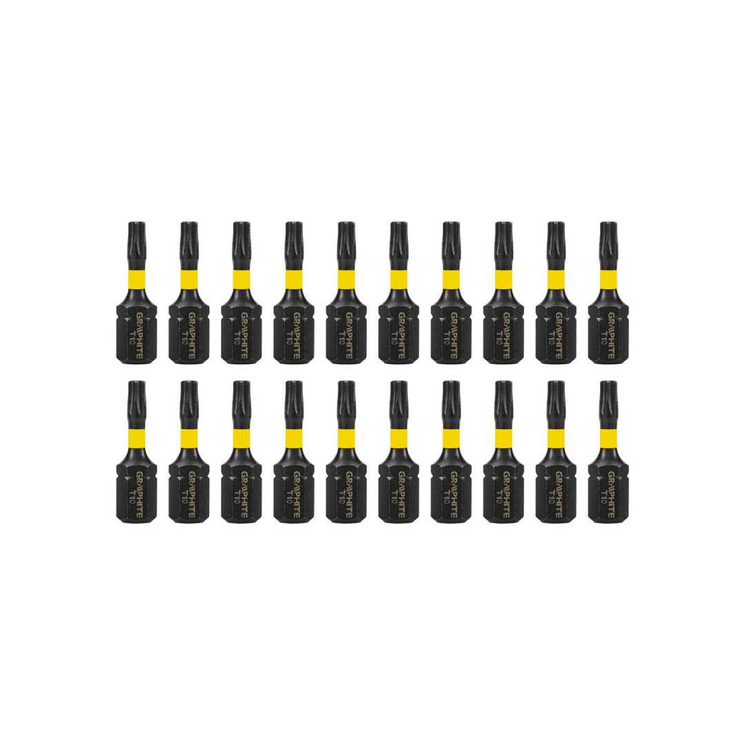 Smūginiai antgaliai TX10 x 25 mm, 20 vnt. 5 Smūginiai antgaliai TX10 x 25 mm, 20 vnt. 5