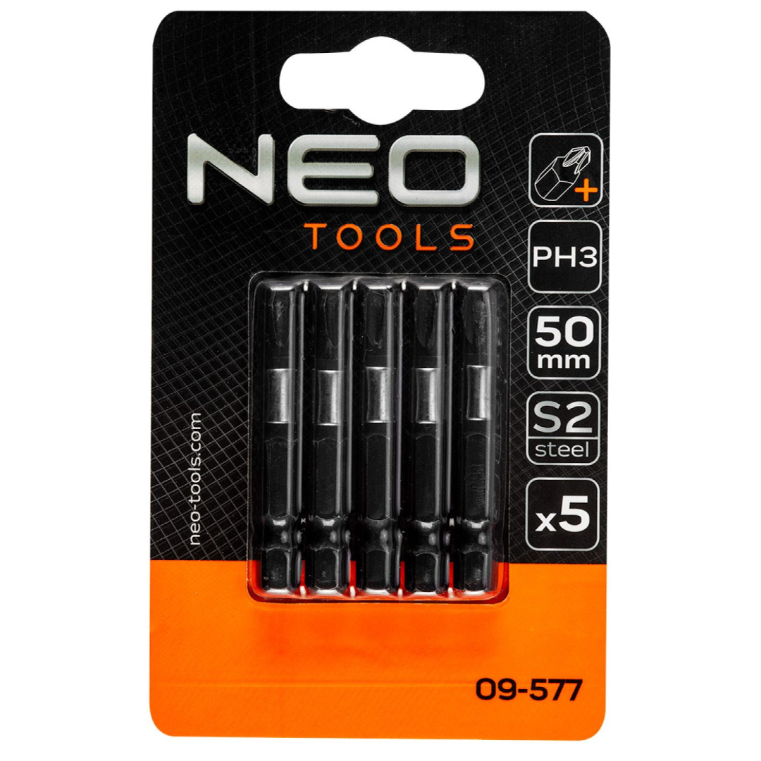 Smūginiai antgaliukai S2, 50 mm, PH3 - 5 vnt. 1