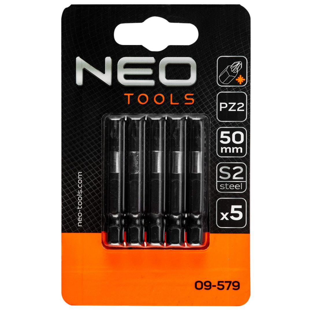 Smūginiai antgaliukai S2, 50 mm, PZ2 - 5 vnt. 1 Smūginiai antgaliukai S2, 50 mm, PZ2 - 5 vnt. 1