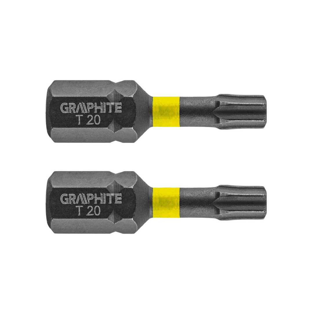 Smūginis antgalis TX20 x 25 mm, 2 vnt.