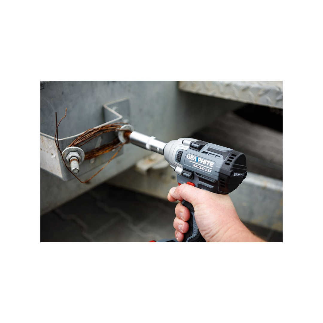Smūginis veržliaraktis 18V 330Nm, be šepetėlių, 1/2“, ‚Energy+‘, be akumuliatoriaus 3 Smūginis veržliaraktis 18V 330Nm, be šepetėlių, 1/2“, ‚Energy+‘, be akumuliatoriaus 3