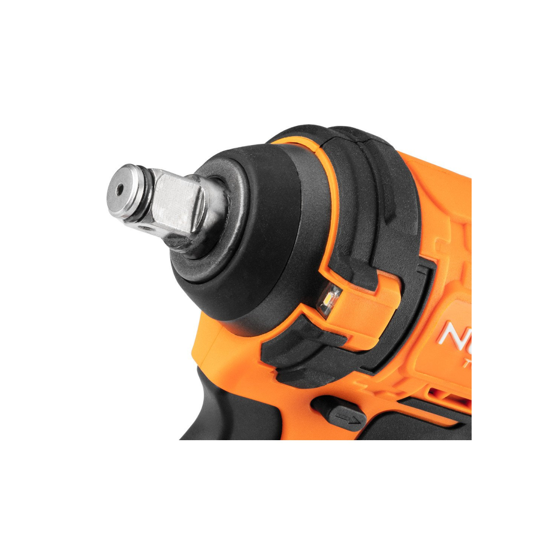 Smūginis veržliaraktis 18V 350Nm, be šepetėlių, 1/2colio, kompaktiškas, Energy+, be akumuliatoriaus 8