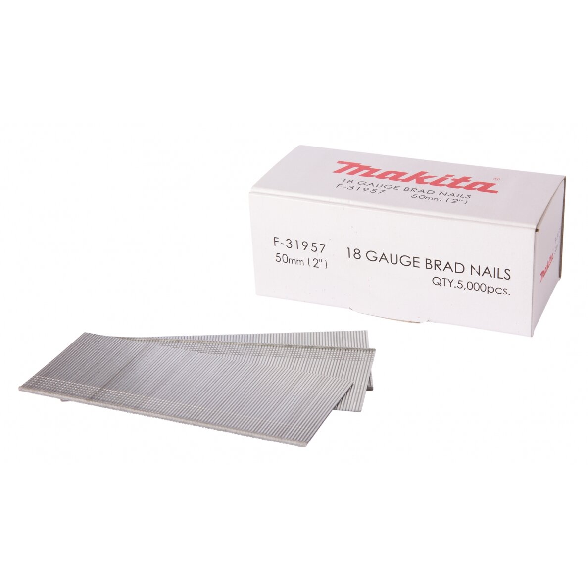 Smeigės 1,2x50mm, 18ga, 5000vnt. AF505, AF550H, DBN500 Makita F-31957