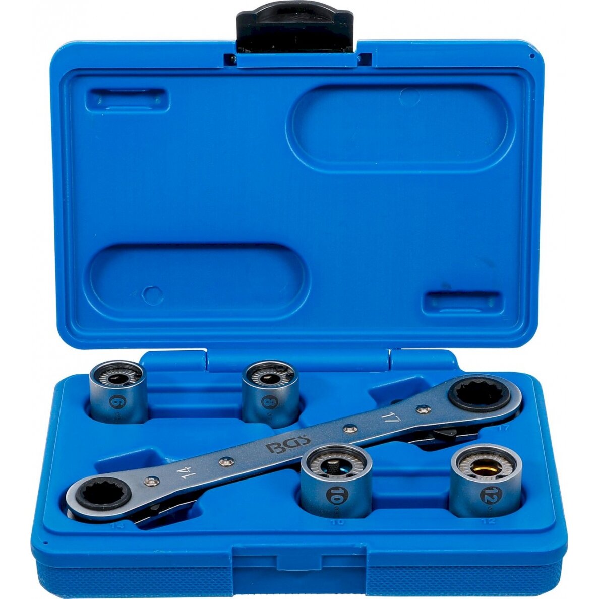 Smeigių išsukėjų rinkinys | 6 - 12 mm | 5 vnt. (65505) Smeigių išsukėjų rinkinys | 6 - 12 mm | 5 vnt. (65505)