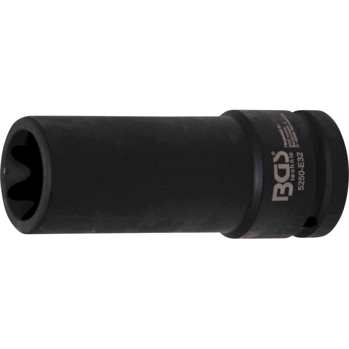 Smūginė galvutė E-Type, ilga | 20 mm (3/4") | E32 (5250-E32) Smūginė galvutė E-Type, ilga | 20 mm (3/4") | E32 (5250-E32)