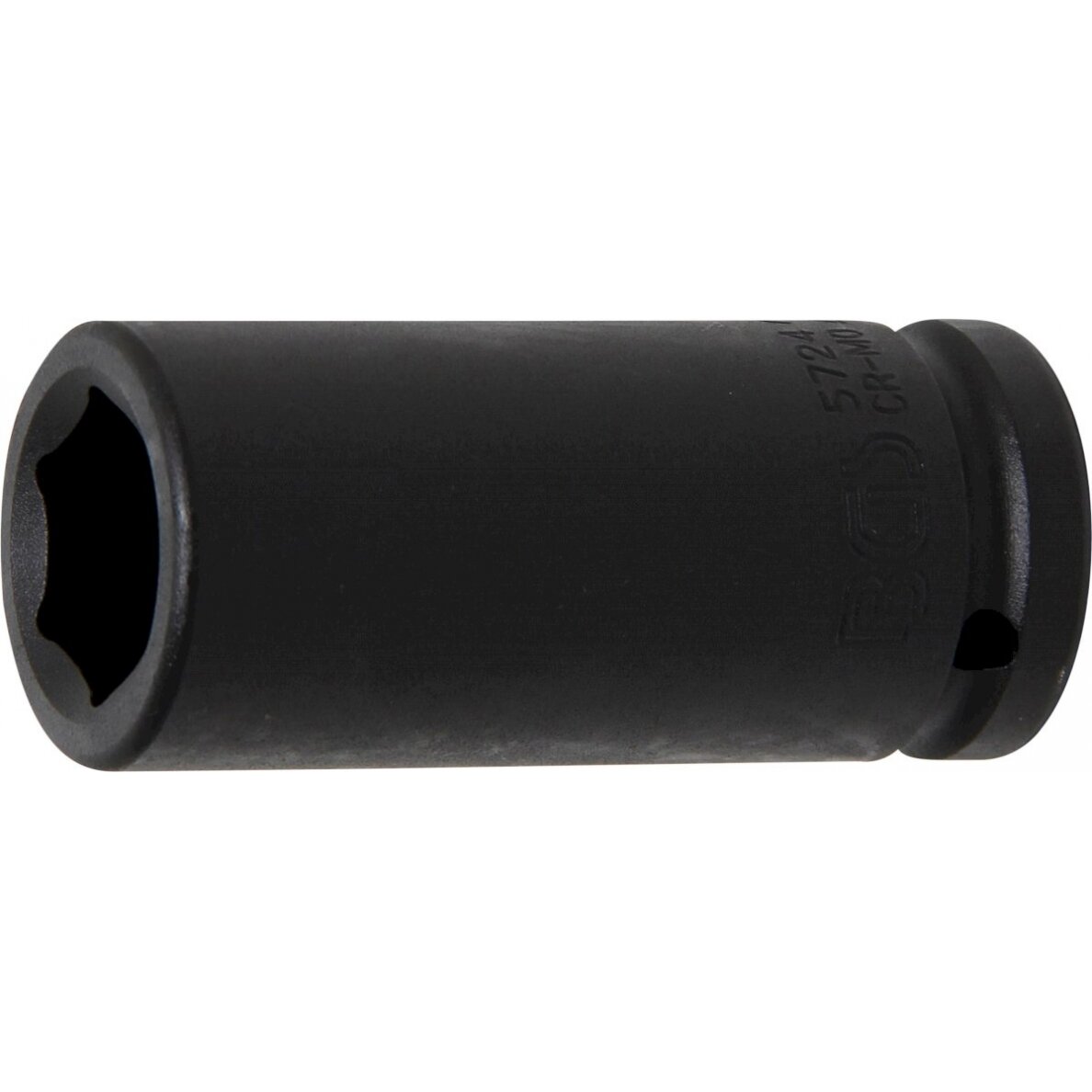 Smūginė galvutė ilga | 20 mm (3/4") | 24 mm (5724) Smūginė galvutė ilga | 20 mm (3/4") | 24 mm (5724)