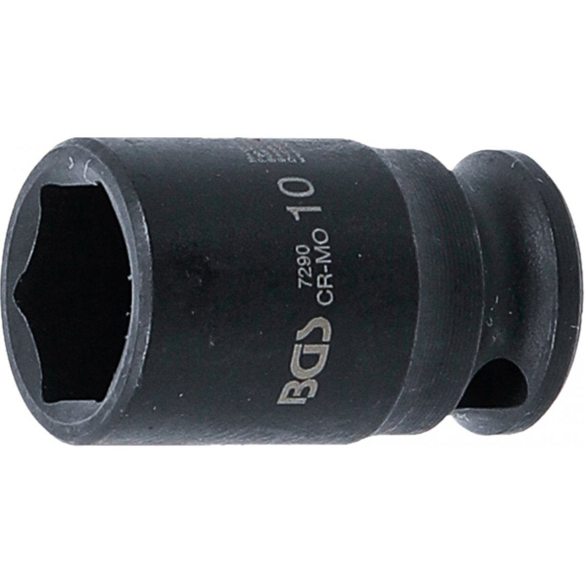 Smūginė galvutė šešiakampė | 6,3 mm (1/4") | 10 mm (7290)