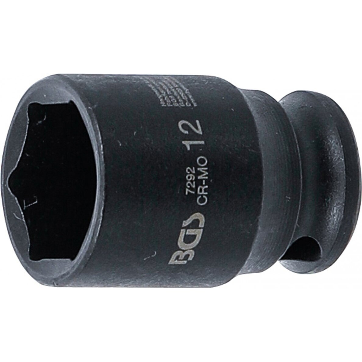 Smūginė galvutė šešiakampė | 6,3 mm (1/4") | 12 mm (7292)