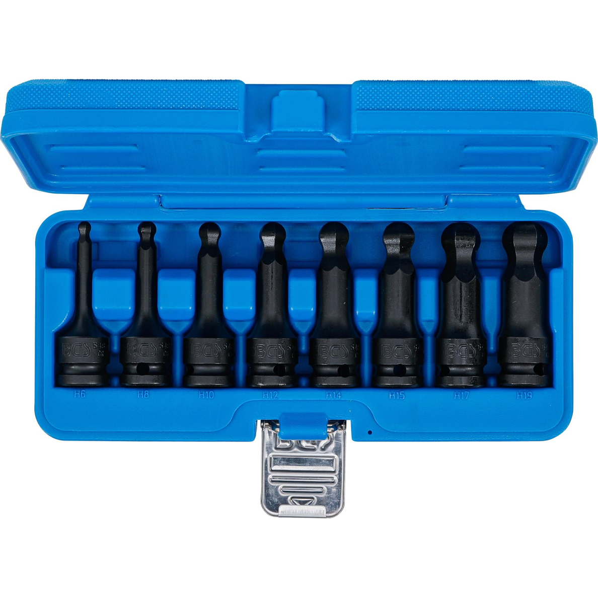 Smūginiai antgaliai  | 12,5 mm (1/2") | hex šešiakampis | šarnyrinis | 6 - 19 mm | 8 vnt. (5488) 4