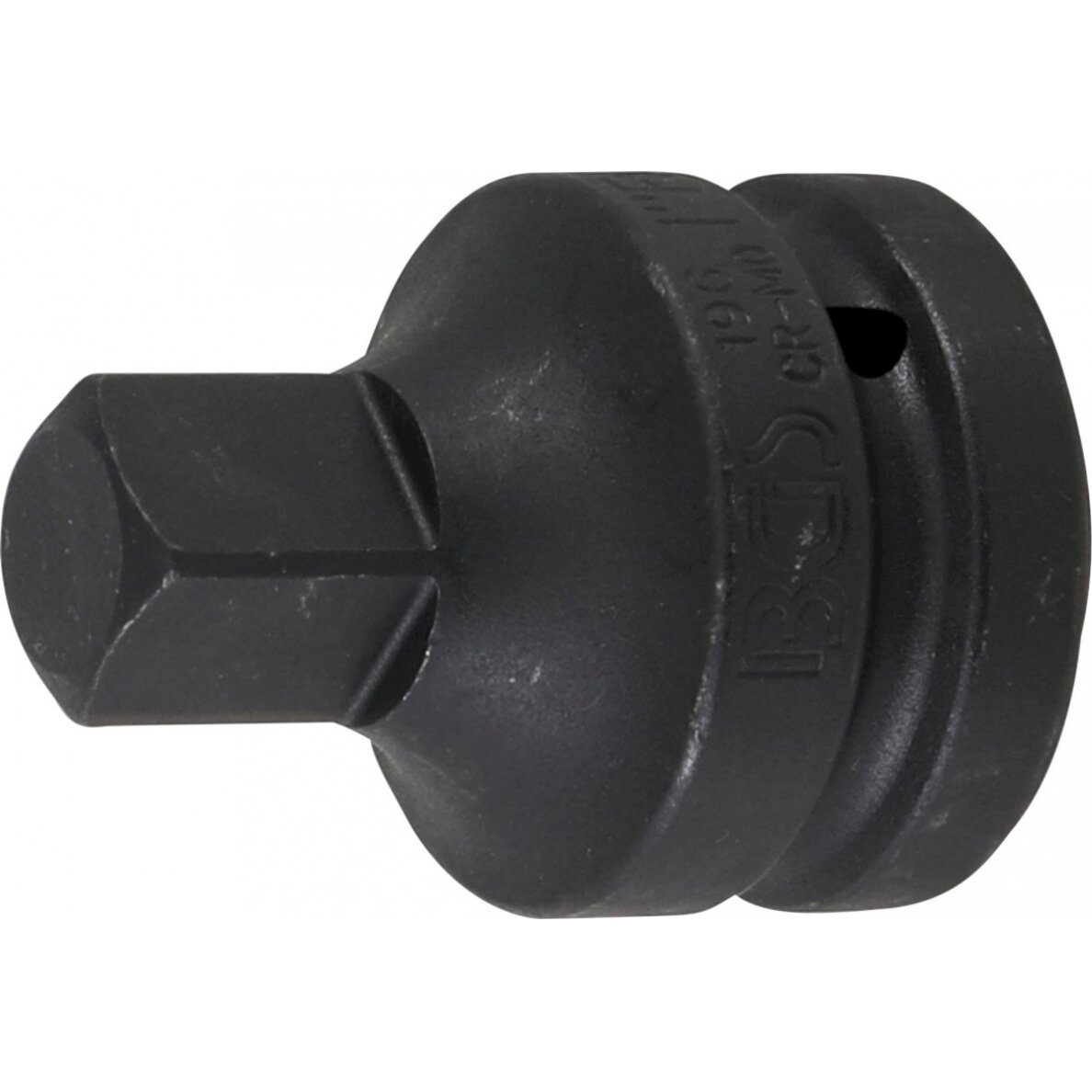 Smūginis adapteris | vidinis kvadratas 25 mm (1") - išorinis kvadratas 20 mm (3/4") (196) Smūginis adapteris | vidinis kvadratas 25 mm (1") - išorinis kvadratas 20 mm (3/4") (196)