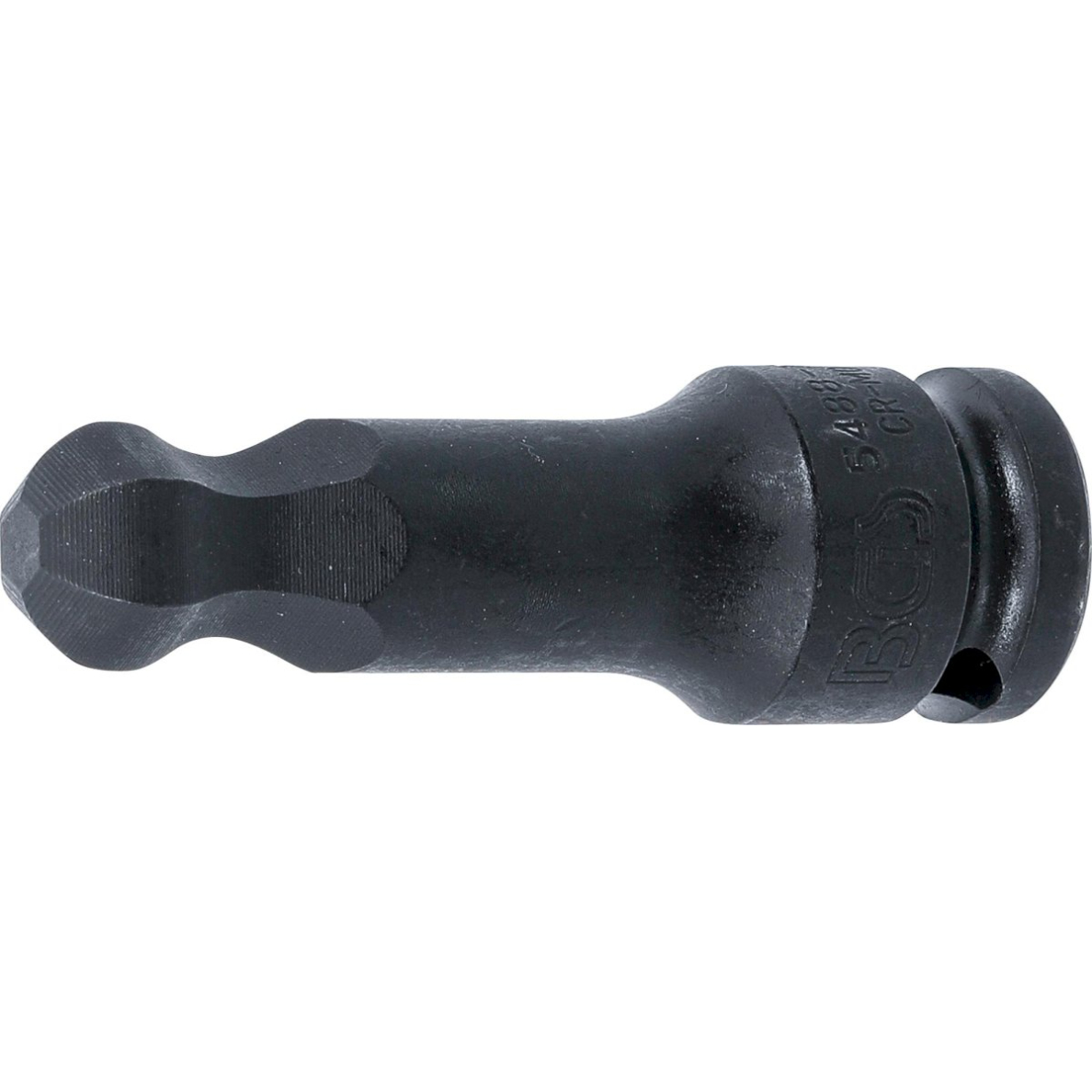 Smūginis antgalis | 12,5 mm (1/2") | hex šešiakampis 15 mm | šarnyrinis (5488-15) Smūginis antgalis | 12,5 mm (1/2") | hex šešiakampis 15 mm | šarnyrinis (5488-15)