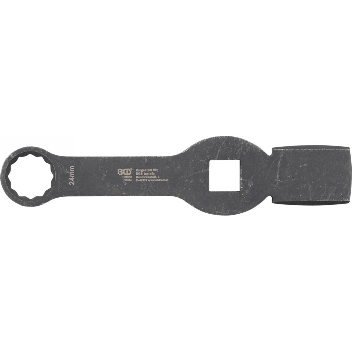 Smūginis raktas | 12-kampų | 20 mm (3/4") | 24 mm | MERCEDES-BENZ Atego ir Actros (35334) Smūginis raktas | 12-kampų | 20 mm (3/4") | 24 mm | MERCEDES-BENZ Atego ir Actros (35334)