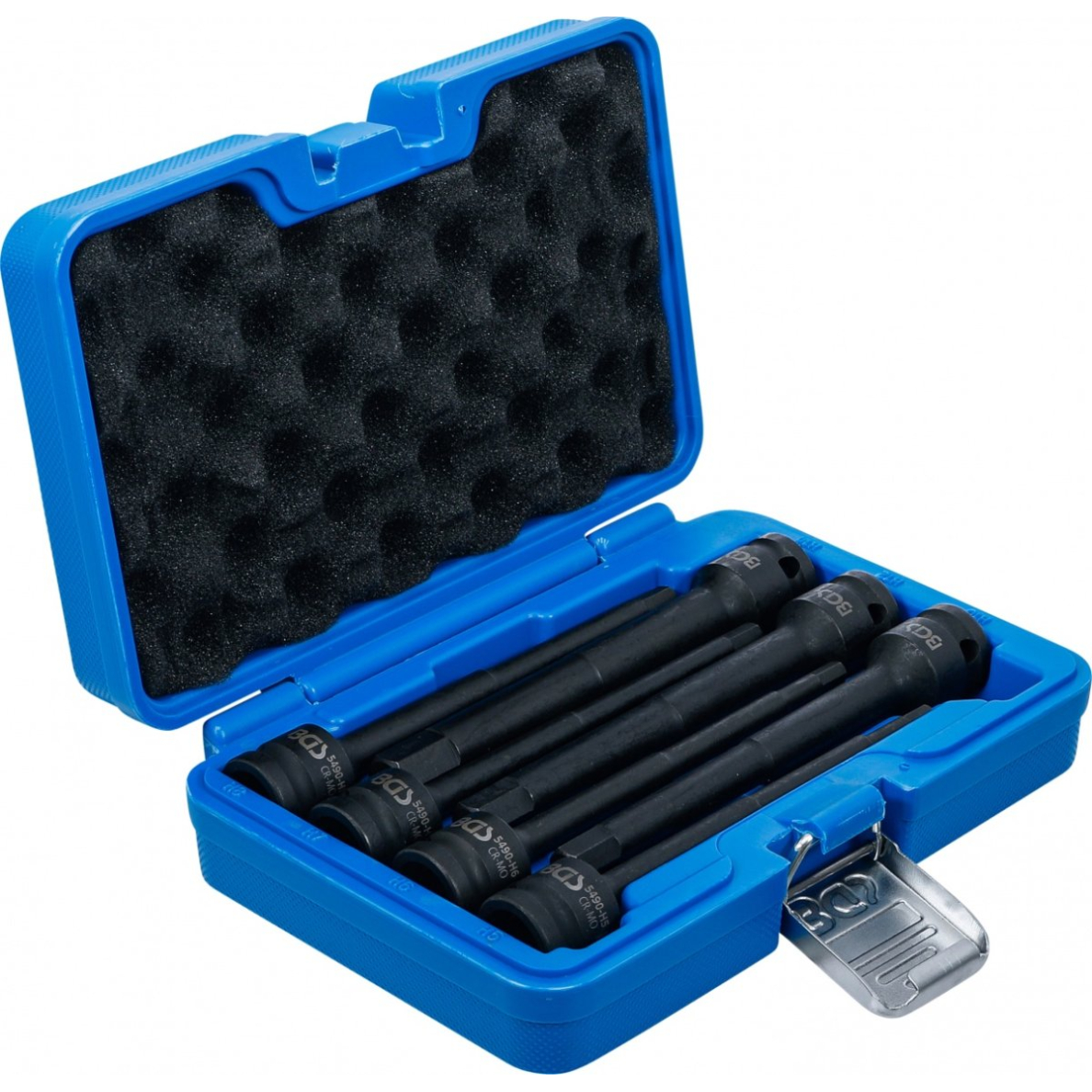 Smūginių antgalių rinkinys | 150 mm ilgio | 12,5 mm (1/2") | hex šešiakampis 5 - 14 mm | 7 vnt. (5490)