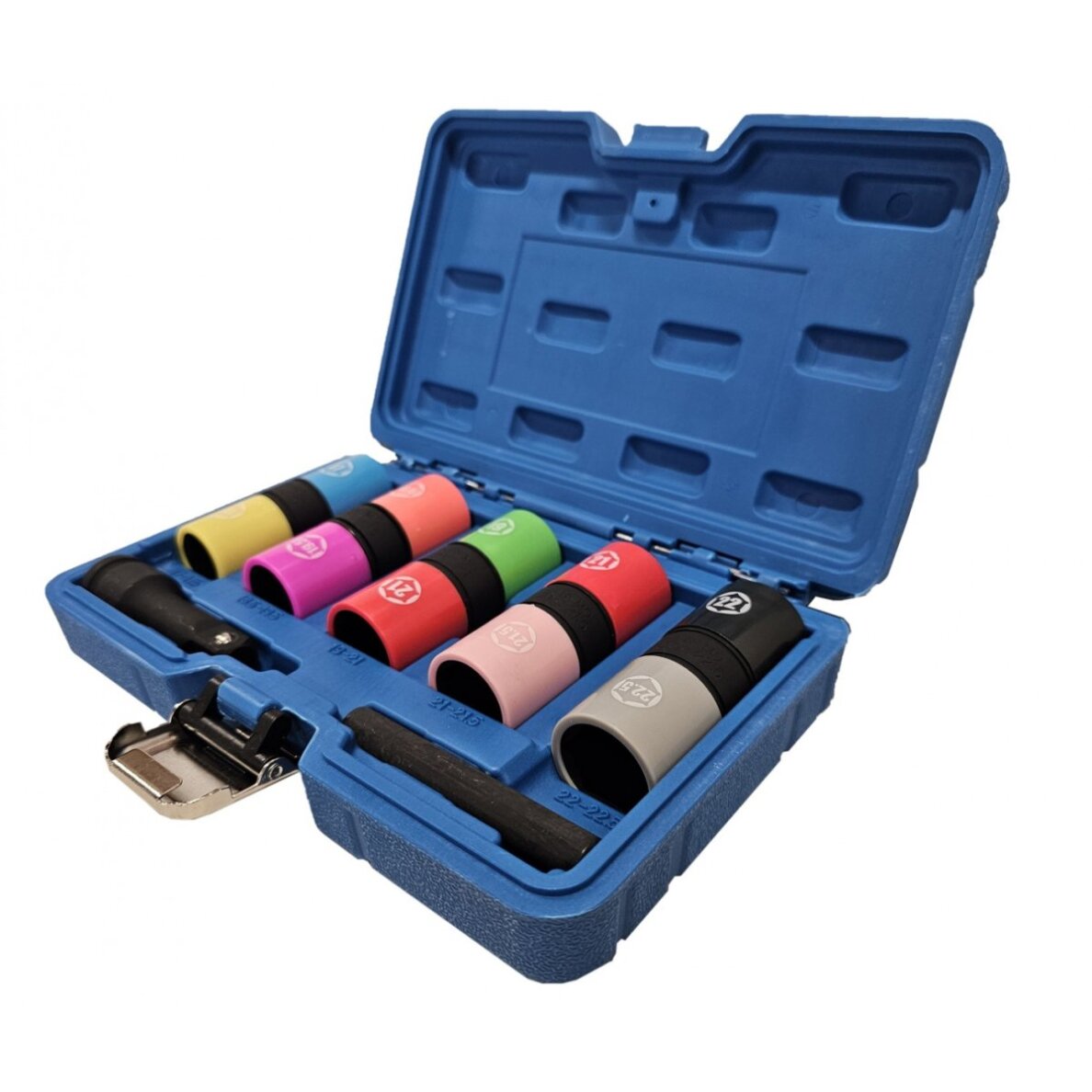 Smūginių ilgų galvučių rinkinys | dvipusės  / + pusiniai numeriai | 7 vnt. (SK7209)