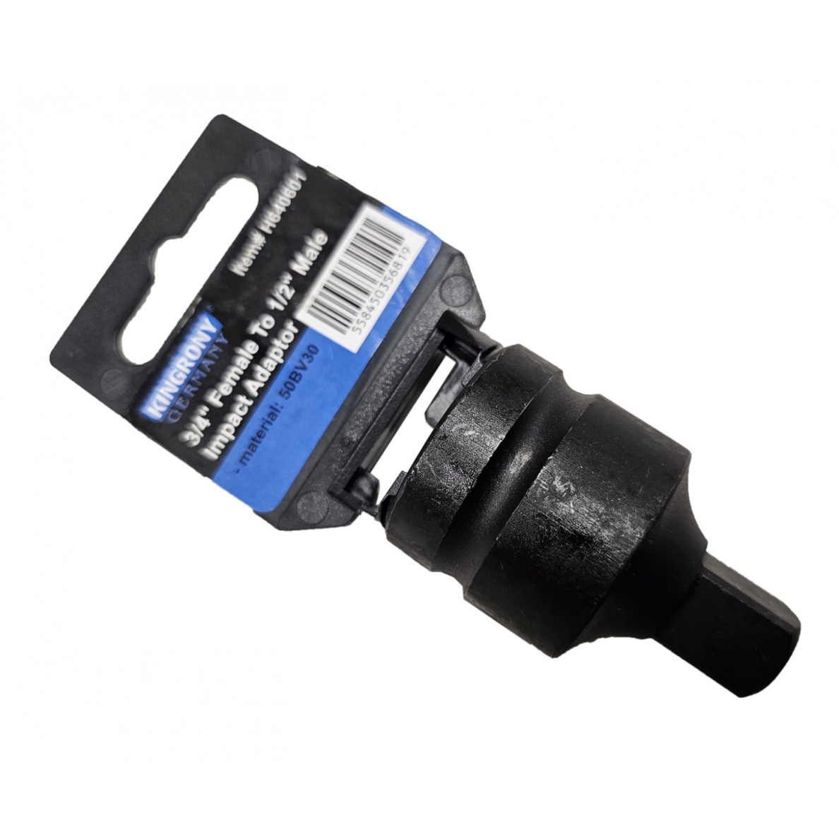 Smūginis adapteris | vidinis kvadratas 20 mm (3/4") - išorinis kvadratas 12,5 mm (1/2") (H640601) Smūginis adapteris | vidinis kvadratas 20 mm (3/4") - išorinis kvadratas 12,5 mm (1/2") (H640601)