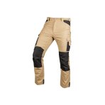 Smėlio/juodos spalvos „Mix&Match“ darbo kelnės, drobė, sutvirtintos „Cordura“ medžiaga, dydis S