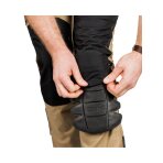 Smėlio/juodos spalvos „Mix&Match“ darbo kelnės, drobė, sutvirtintos „Cordura“ medžiaga, dydis XXL