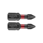 Smūginis antgalis PH1 x 25 mm, 2 vnt.