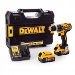 Akum.smūginis gręžtuvas / suktuvas DeWalt DCD796P2; 18 V; 2x5,0 Ah