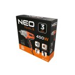 Smūginis veržliaraktis 450W, 350 Nm