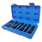 Smūginių antgalių rinkinys | 12,5 mm (1/2") | Spline (XZN) M5 - M18 | 9 vnt. (S1102) Smūginių antgalių rinkinys | 12,5 mm (1/2") | Spline (XZN) M5 - M18 | 9 vnt. (S1102)